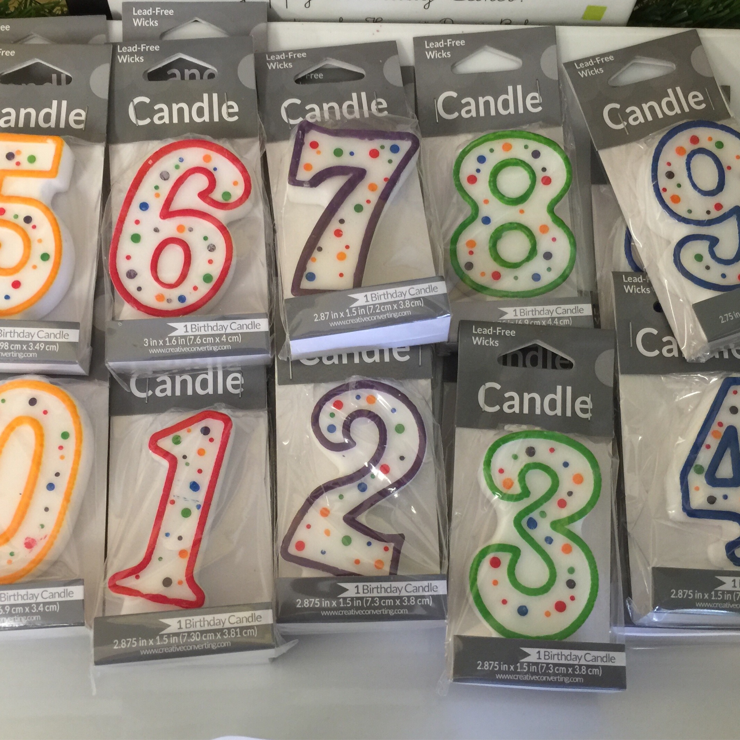 Candles and Picks - Assorted
